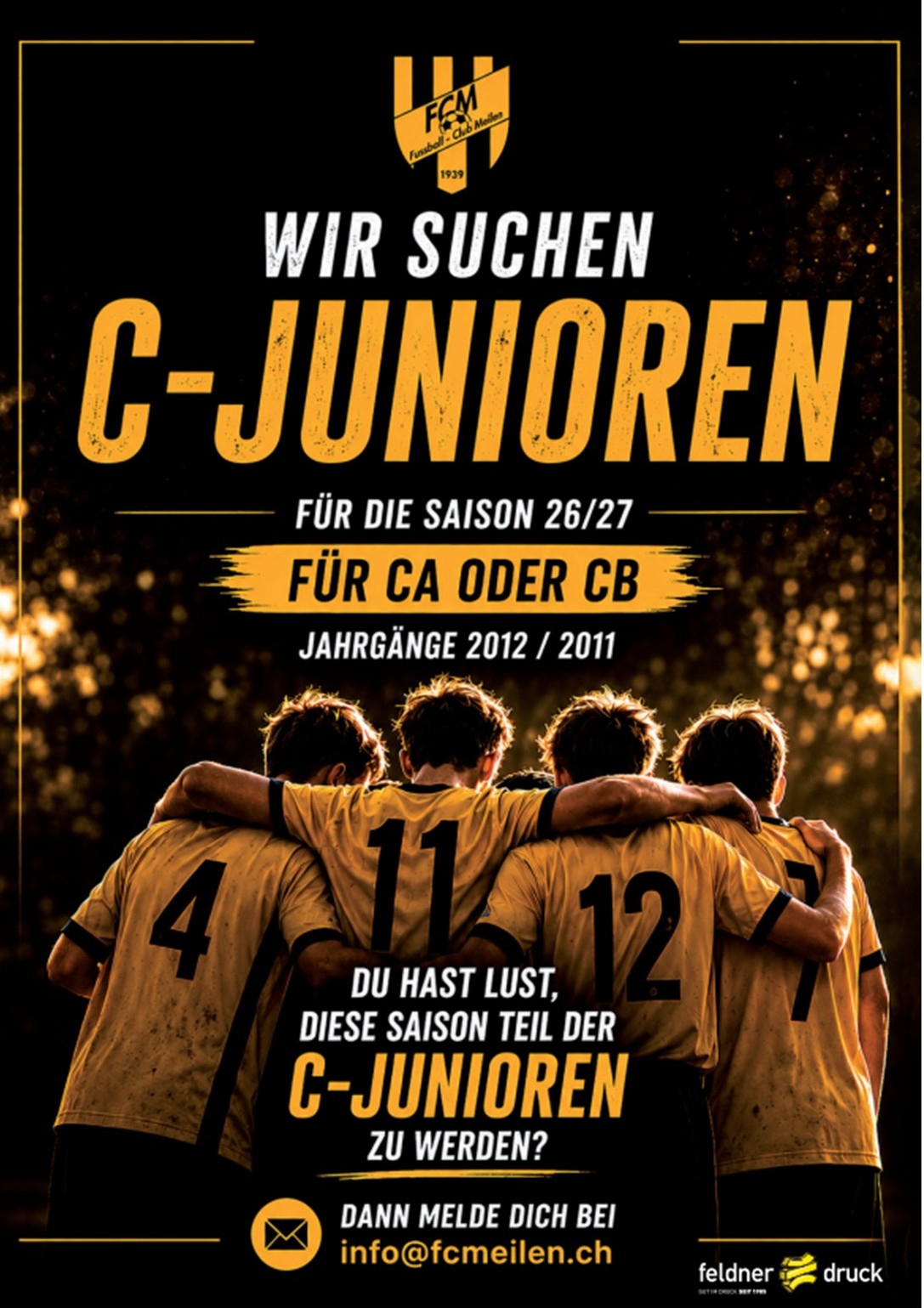 Wir suchen C-Junioren